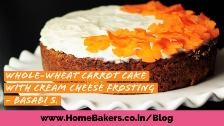 Whole-wheat Carrot Cake with Cream Cheese Frosting