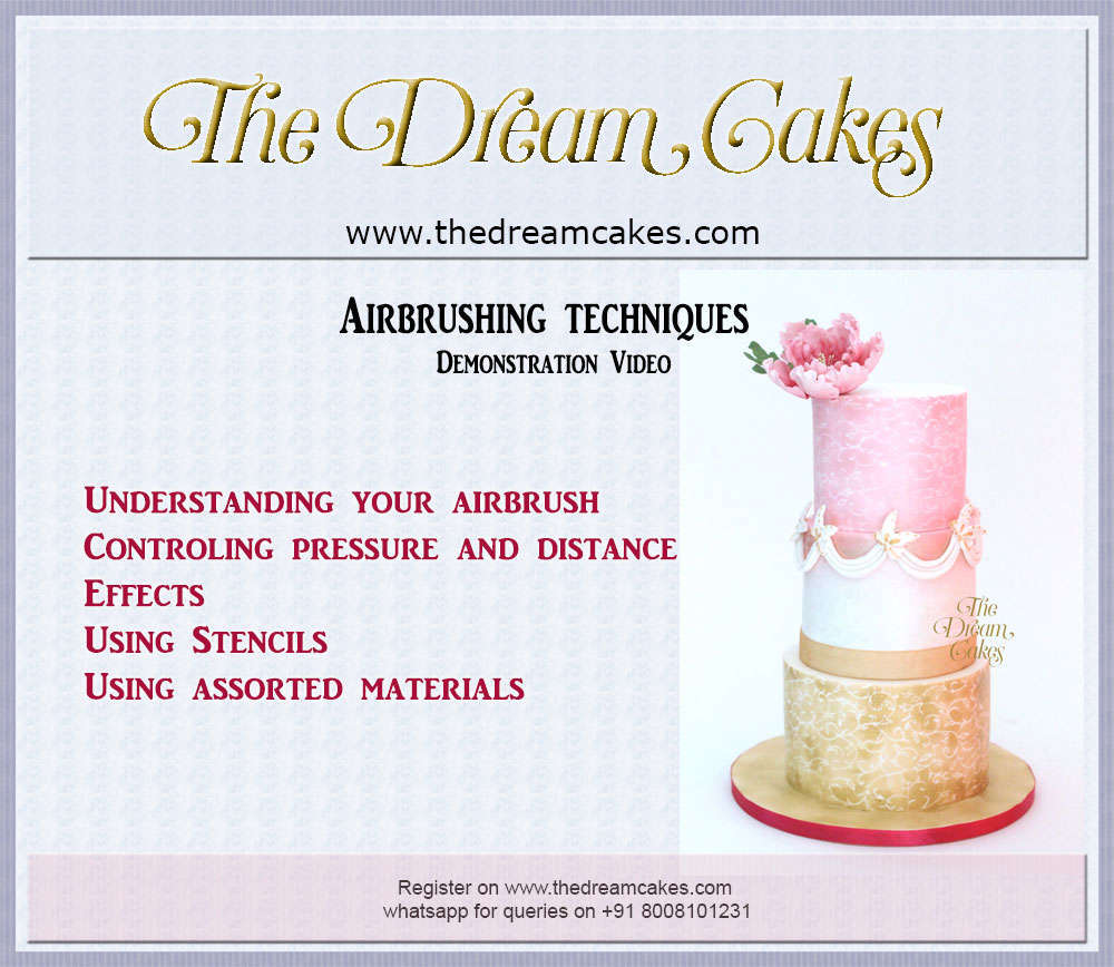 Buy Airbrush Cake Kit Online In India -  India