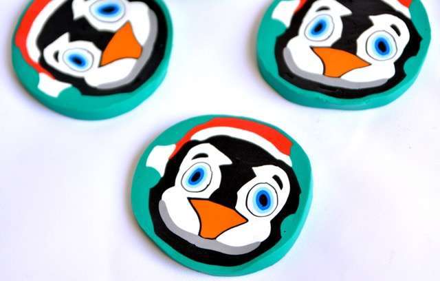 Cute Penguin Pattern By Anjali Tambde