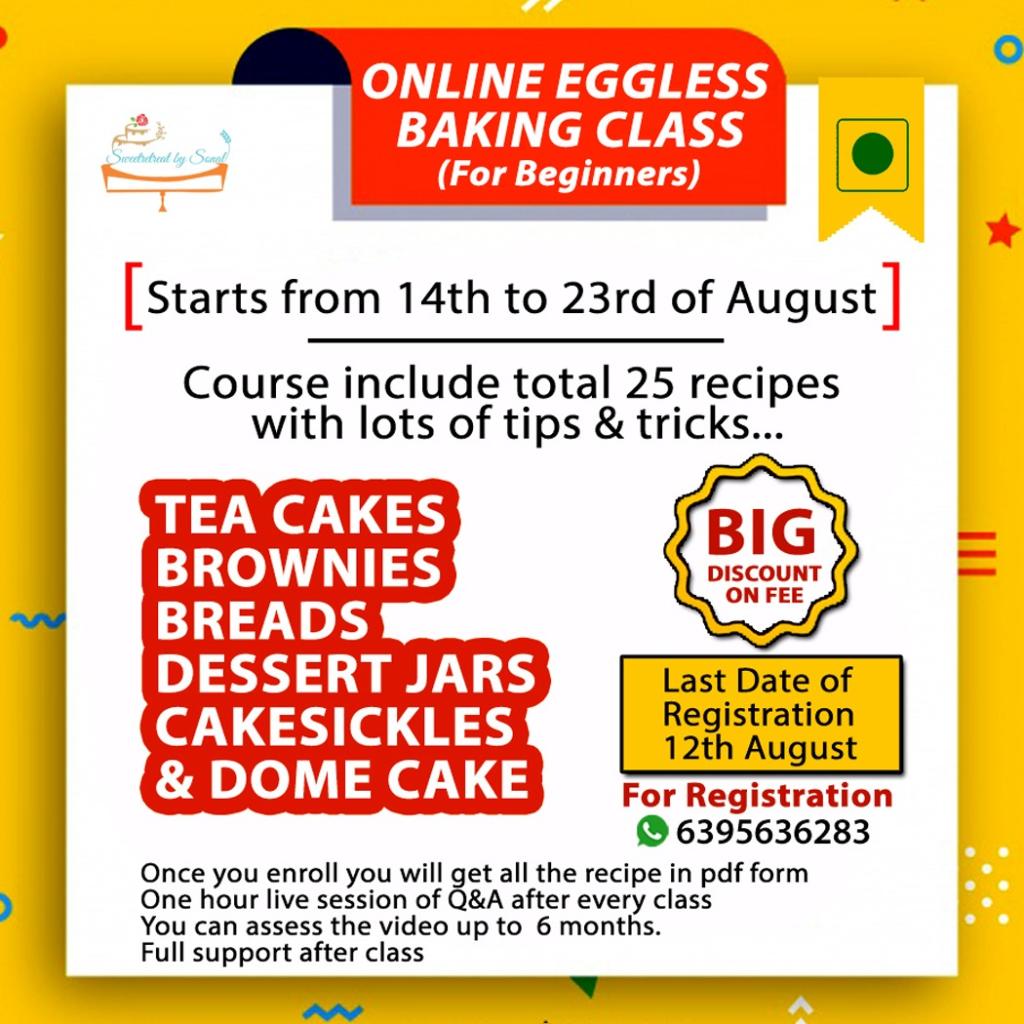 Online baking course Homebakers.co.in