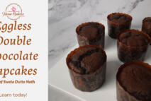 Eggless Double Chocolate Muffin